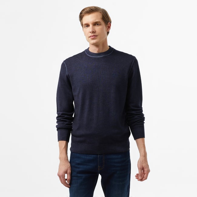  Boss Erkek Lacivert Kazak