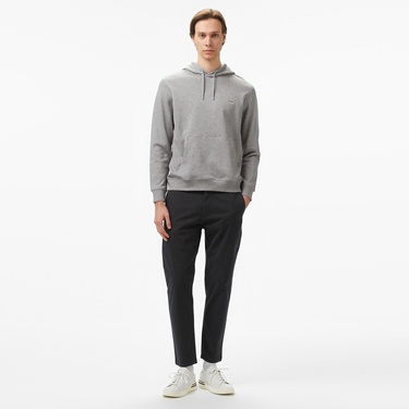  Boss Erkek Gri Hoodie