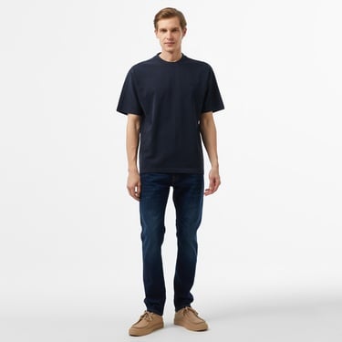  Boss Erkek Mavi T-Shirt