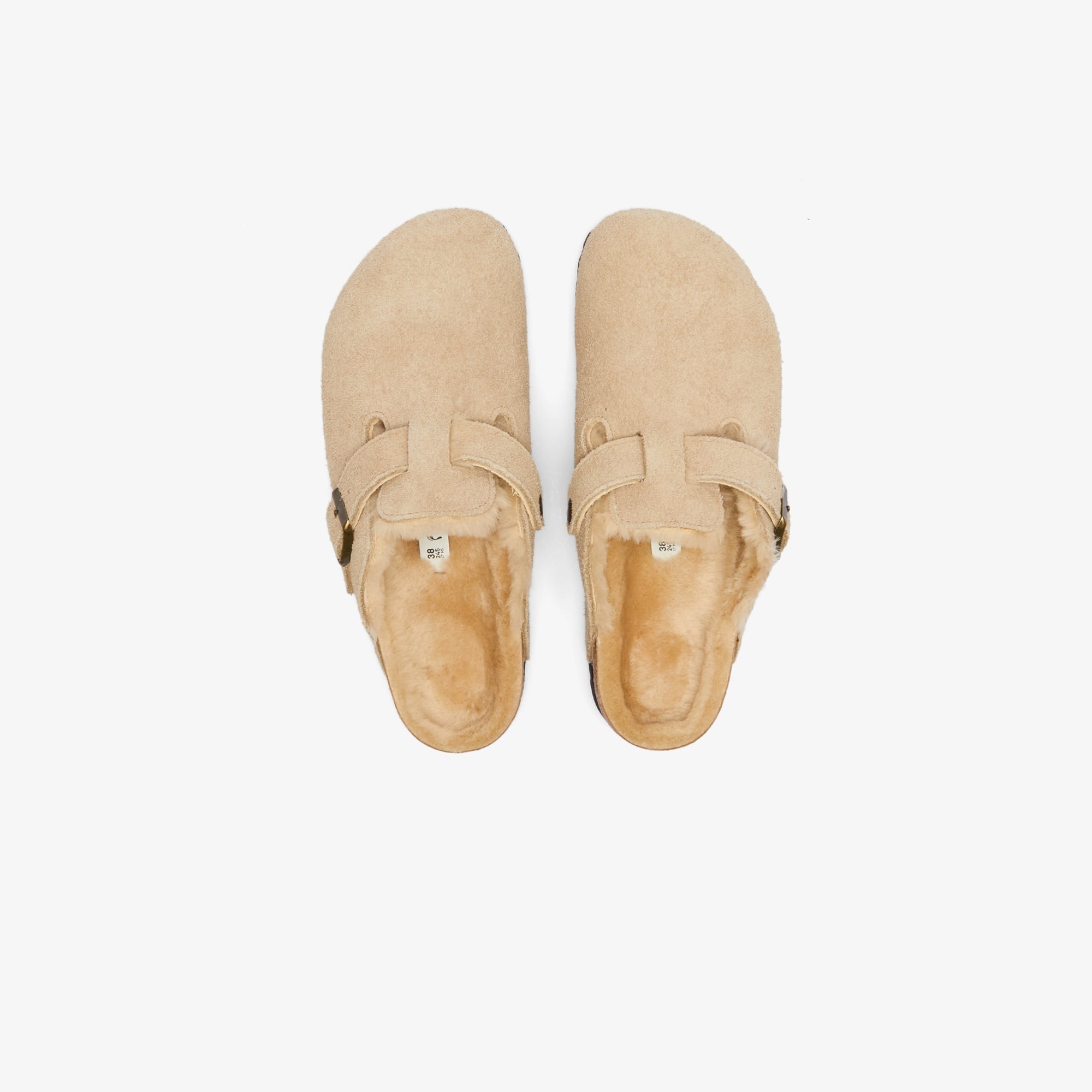 Birkenstock Boston Vl Shearling Unisex Kahverengi Terlik