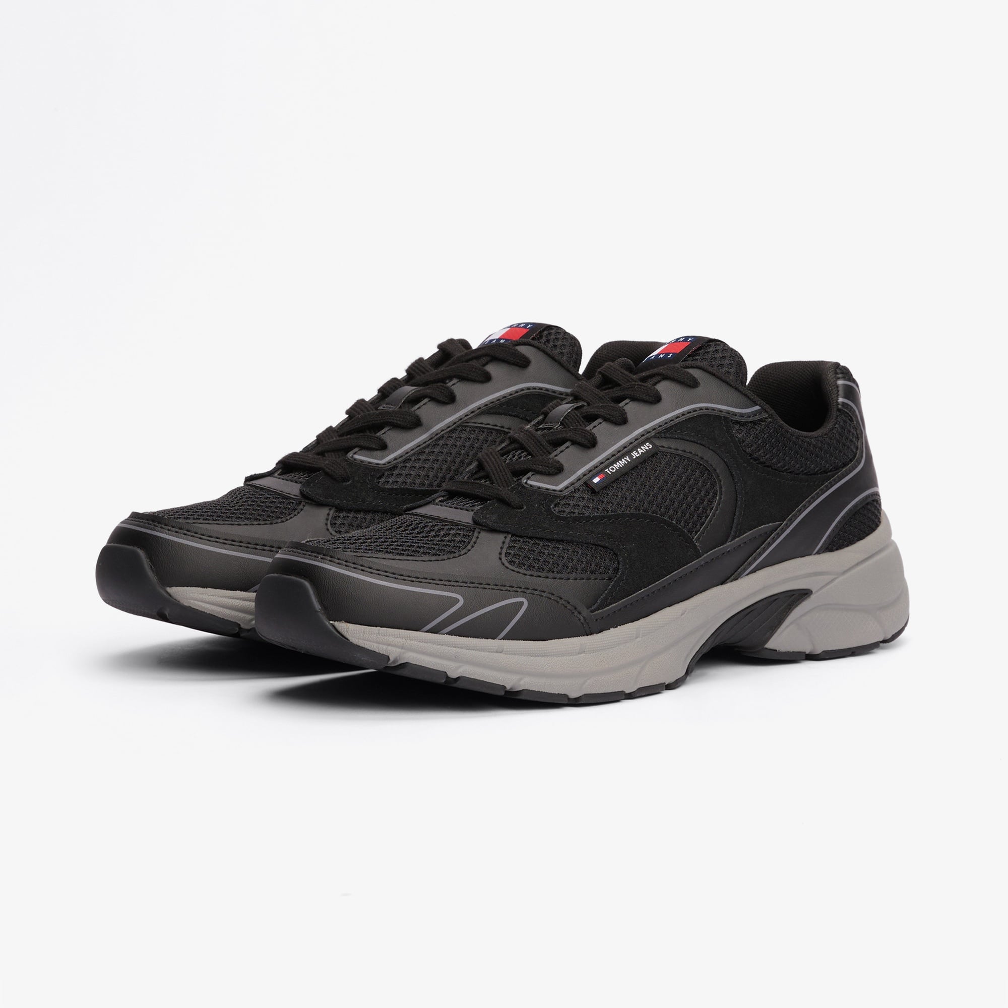 Tommy Hilfiger The Coney Erkek Siyah Spor Ayakkabı