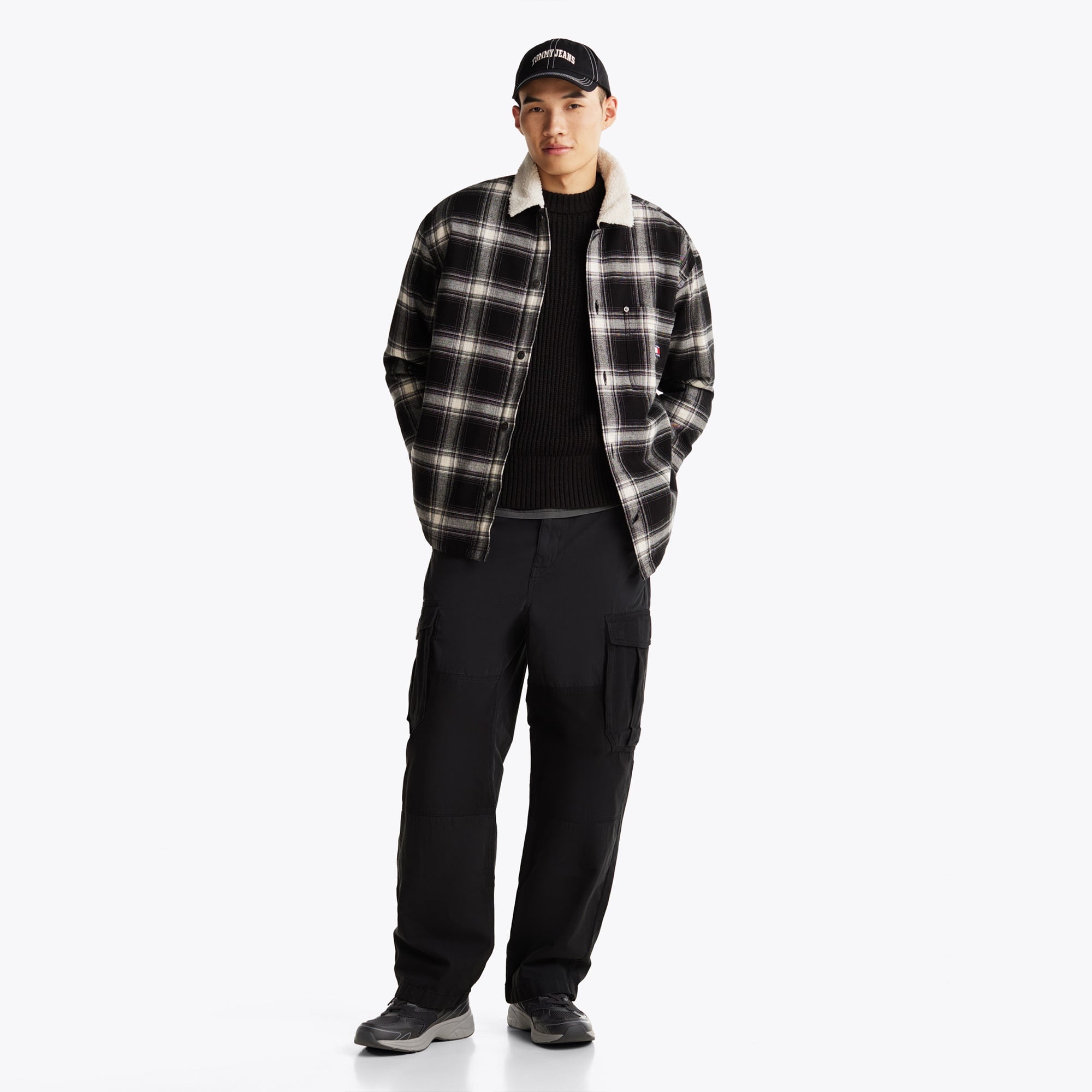 Tommy Hilfiger The Coney Erkek Siyah Spor Ayakkabı