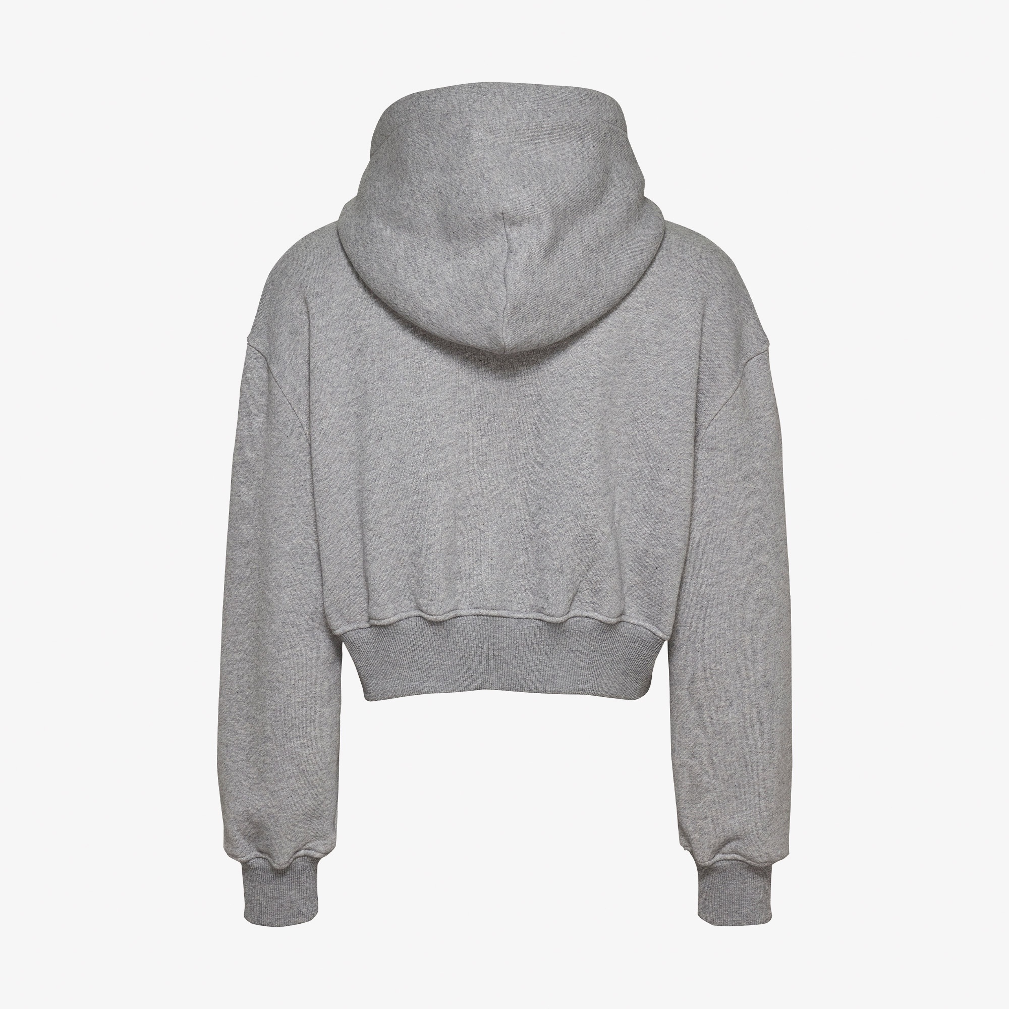 Tommy Hilfiger Tjw Zip Thru Applique Kadın Gri Hoodie