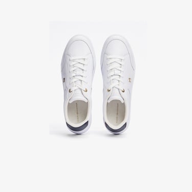  Tommy Hilfiger Essential Chic Court Rwb Kadın Beyaz Spor Ayakkabı