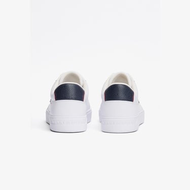  Tommy Hilfiger Essential Chic Court Rwb Kadın Beyaz Spor Ayakkabı