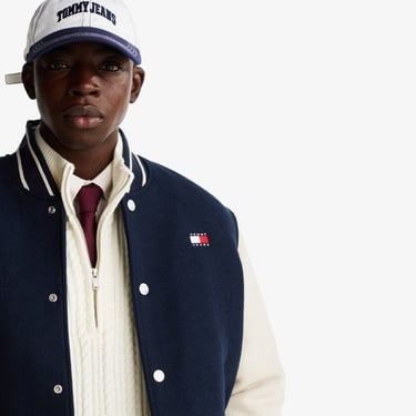  Tommy Hilfiger Erkek Mavi Ceket