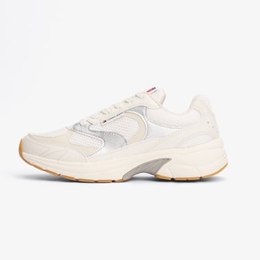  Tommy Hilfiger The Coney Metallic Kadın Bej Spor Ayakkabı