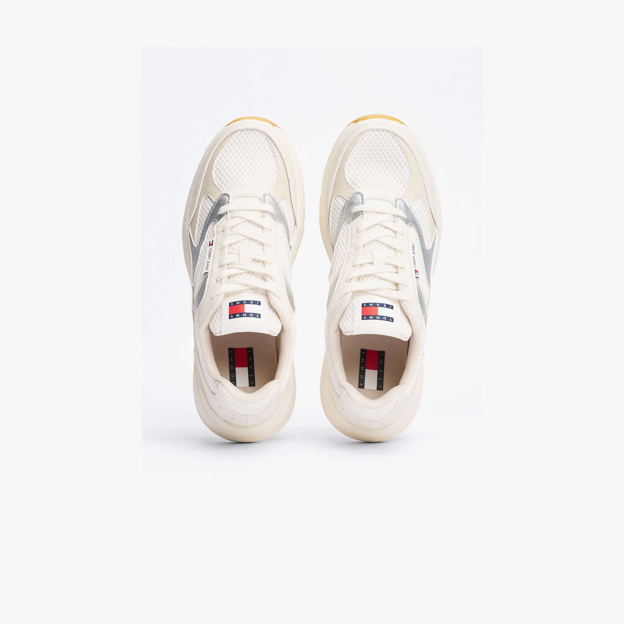 Tommy Hilfiger The Coney Metallic Kadın Bej Spor Ayakkabı
