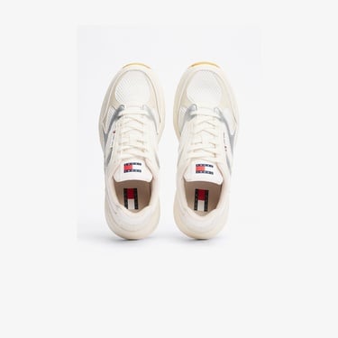  Tommy Hilfiger The Coney Metallic Kadın Bej Spor Ayakkabı