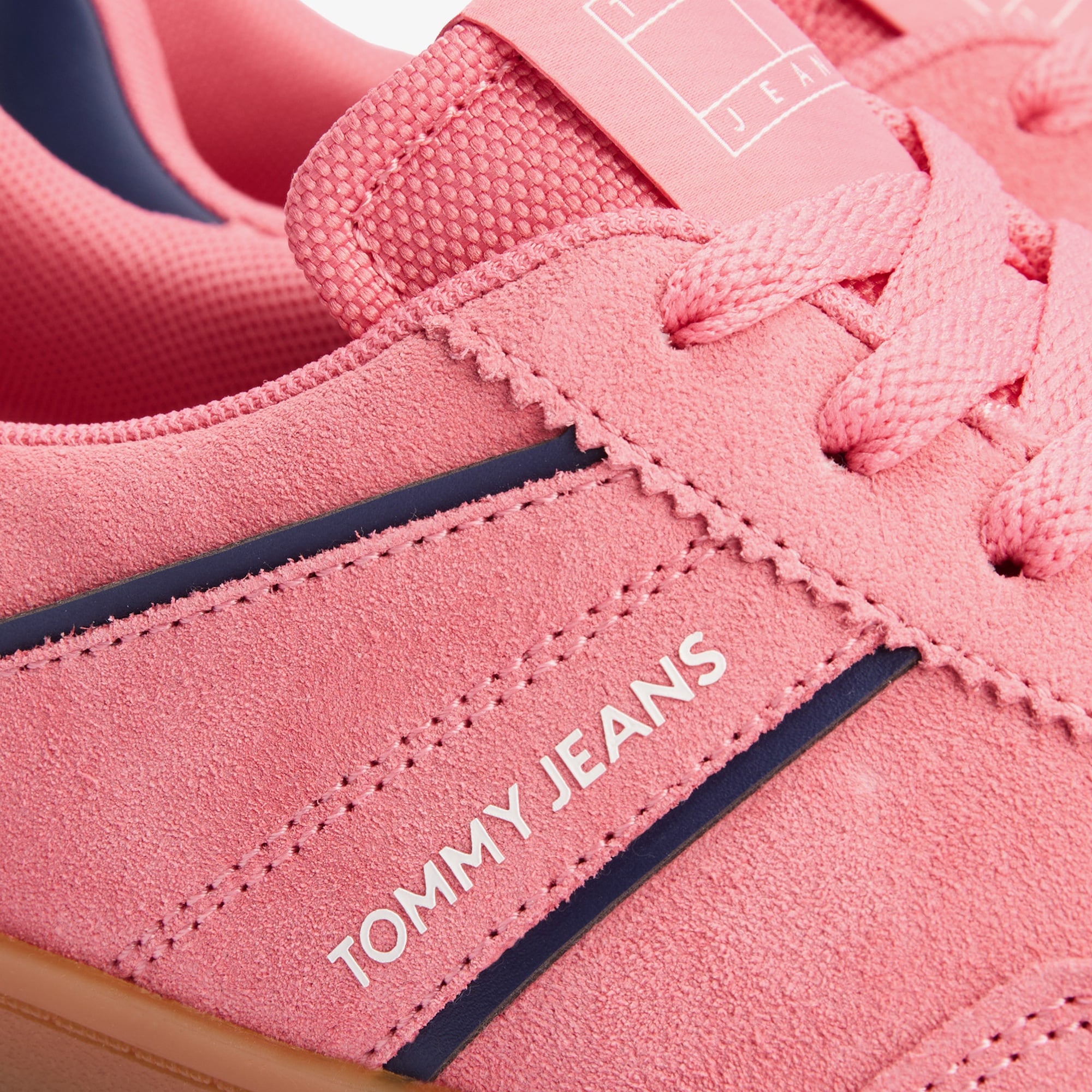 Tommy Hilfiger The Greenwich Suede Kadın Pembe Sneaker