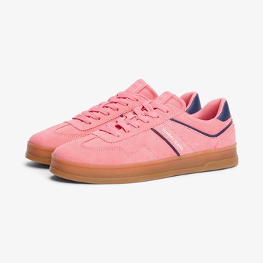  Tommy Hilfiger The Greenwich Suede Kadın Pembe Sneaker