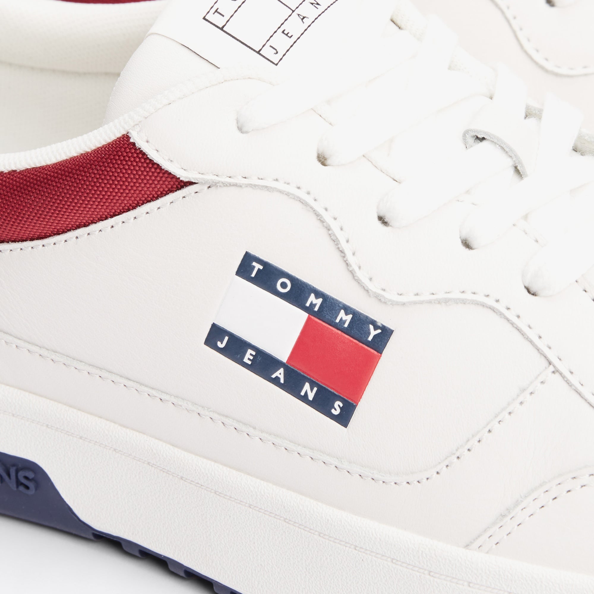 Tommy Hilfiger The Brooklyn Leather Ess Erkek Pembe Spor Ayakkabı