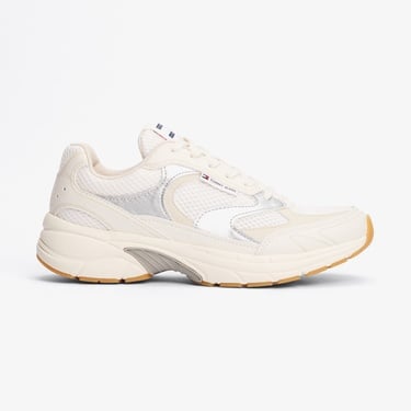  Tommy Hilfiger The Coney Metallic Kadın Bej Spor Ayakkabı