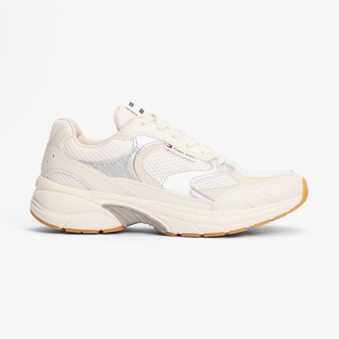  Tommy Hilfiger The Coney Metallic Kadın Bej Spor Ayakkabı