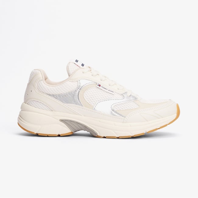  Tommy Hilfiger The Coney Metallic Kadın Bej Spor Ayakkabı