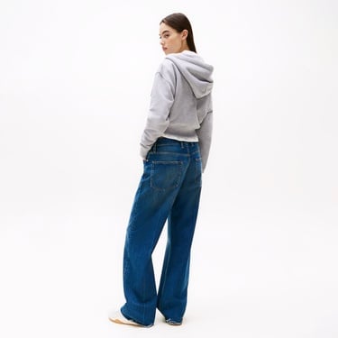  Tommy Hilfiger Tjw Zip Thru Applique Kadın Gri Hoodie