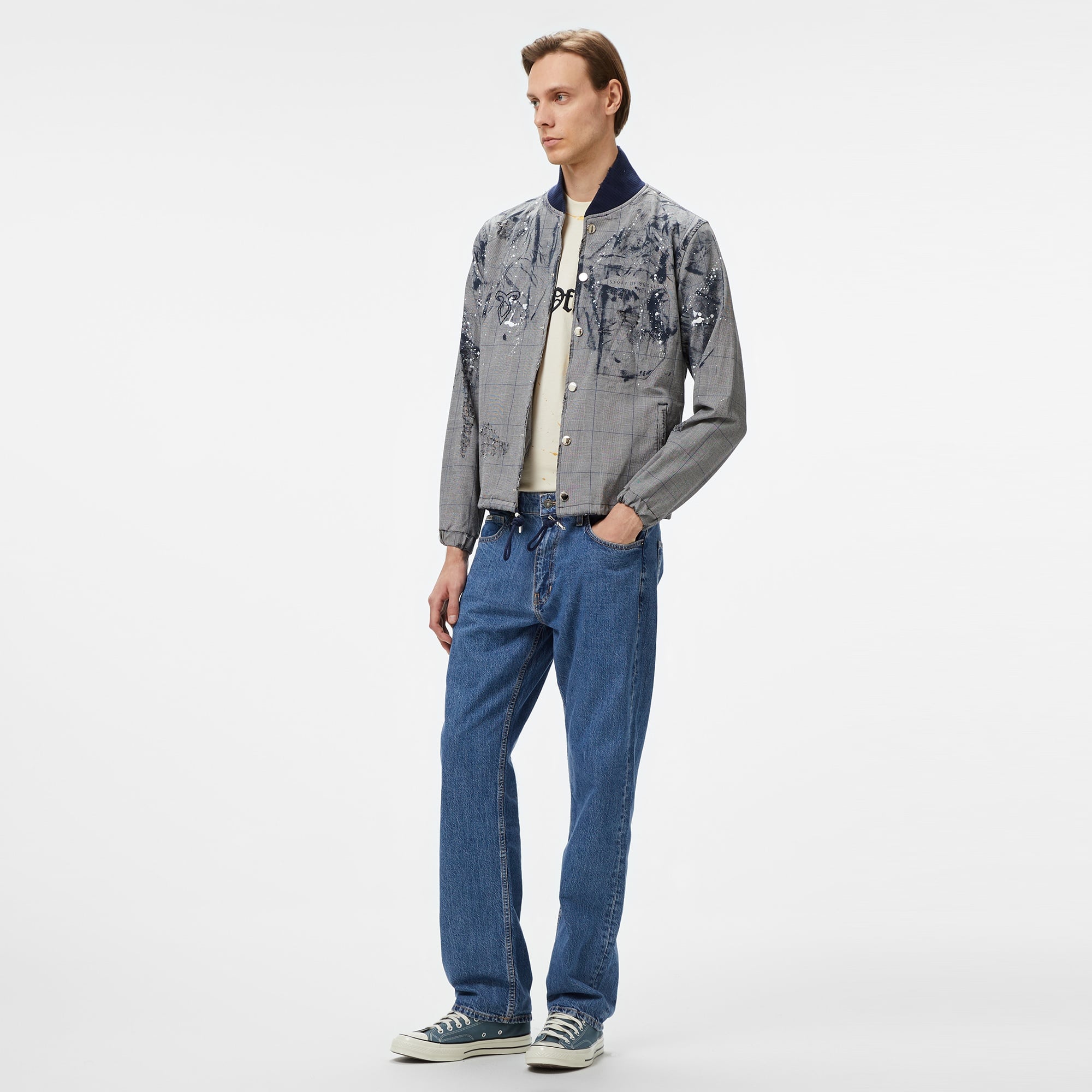 Story Of Angels Romance College  Erkek Renkli Ceket