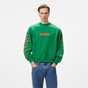  Story Of Angels Soa Budha Dream Romance  Erkek Yeşil Sweatshirt