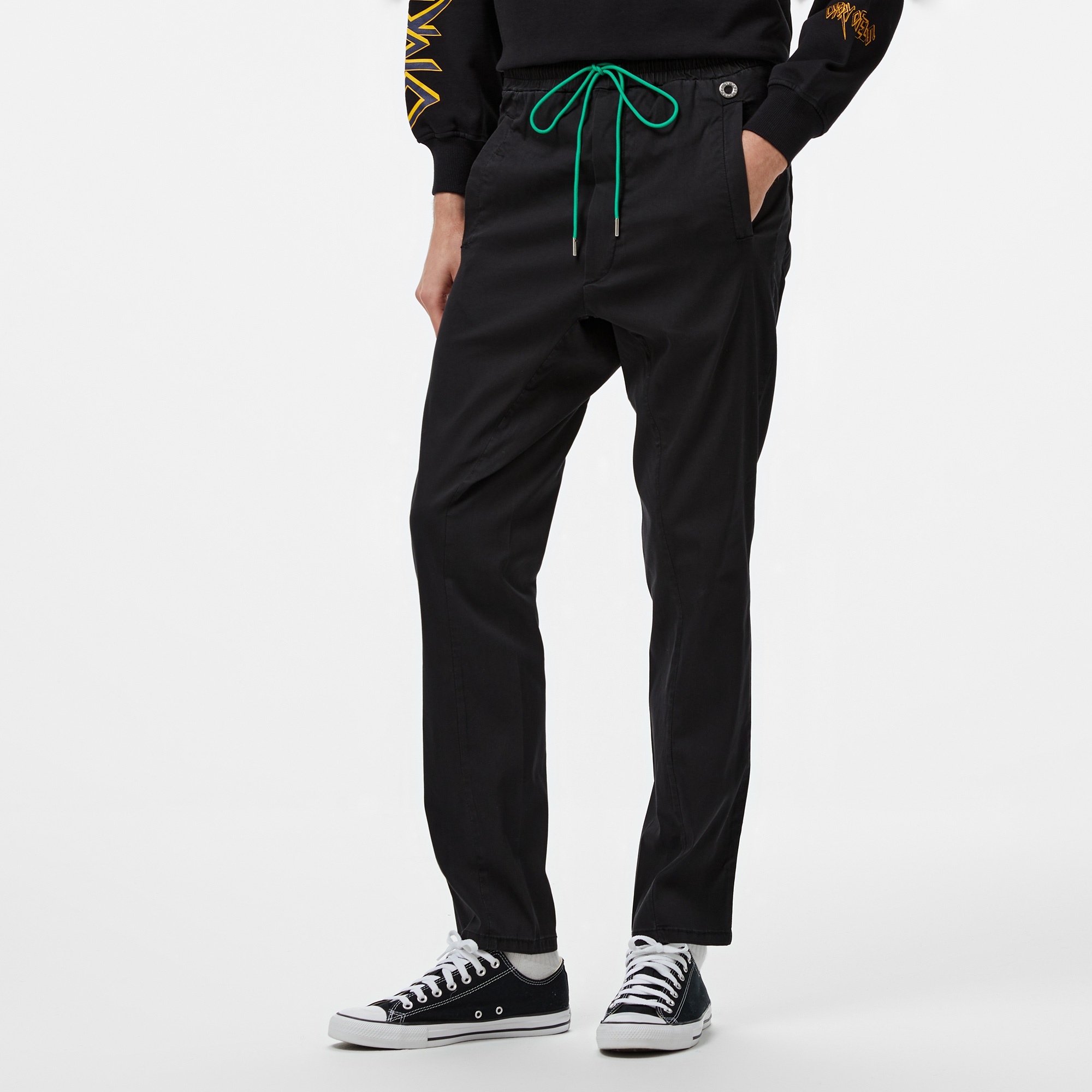 Story Of Angels Soa Luxury Shalvar  Erkek Siyah Pantolon