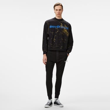  Story Of Angels Soa Dream Slim Shalvar Jogger Erkek Siyah Pantolon