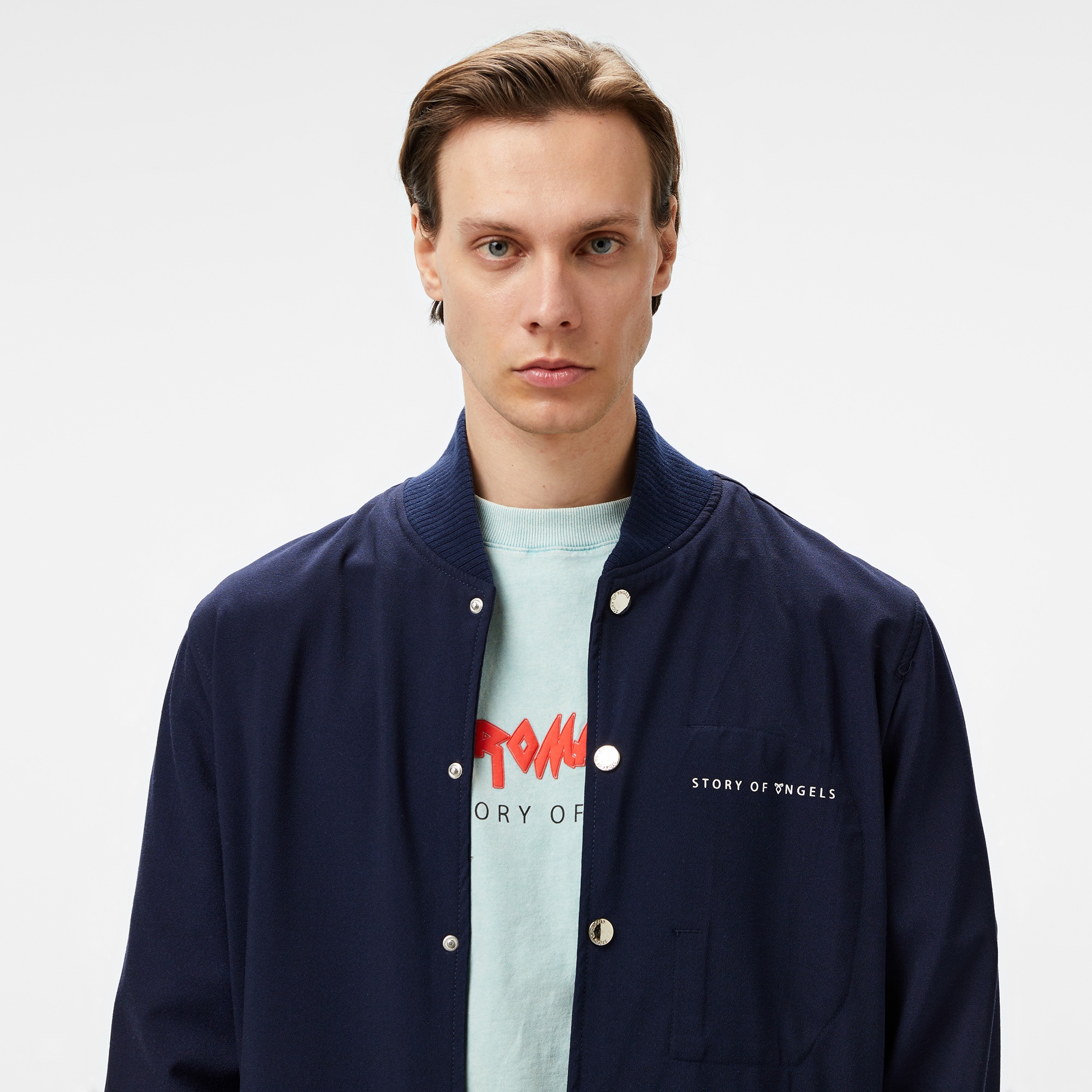 Story Of Angels Romance College  Erkek Lacivert Ceket