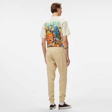  Story Of Angels Dream Logo Band Erkek Krem T-Shirt