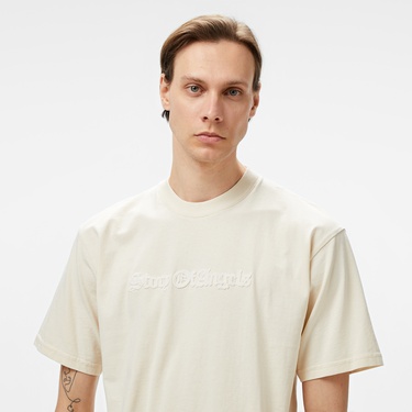  Story Of Angels Soa Wool Chain Emb. Erkek Krem T-Shirt
