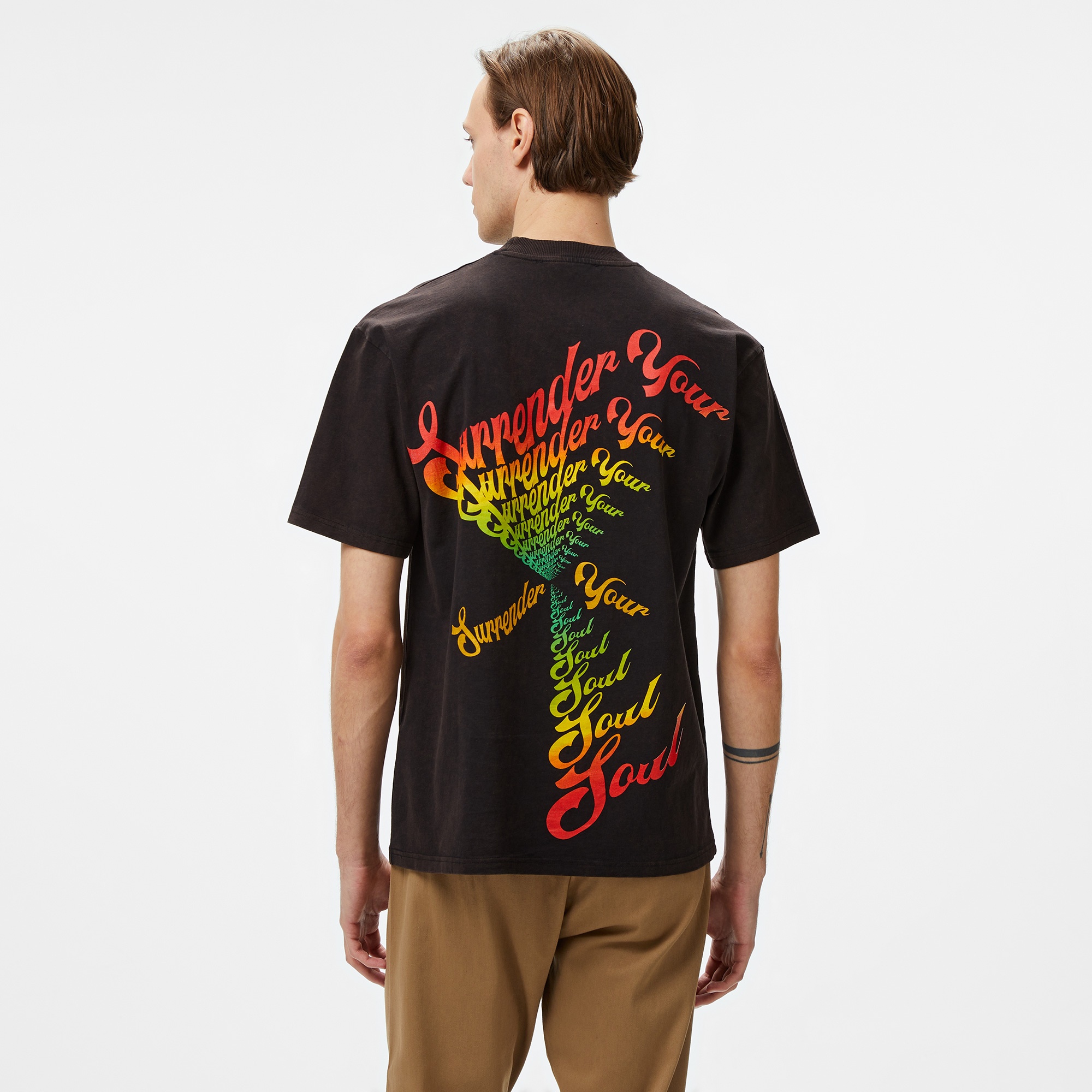 Story Of Angels Soa Surrender Your Soul  Erkek Siyah T-Shirt