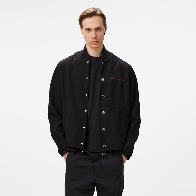  Story Of Angels Dream Logo Band Erkek Siyah Eşofman Altı