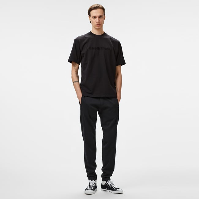  Story Of Angels Dream Logo Band Erkek Siyah Eşofman Altı