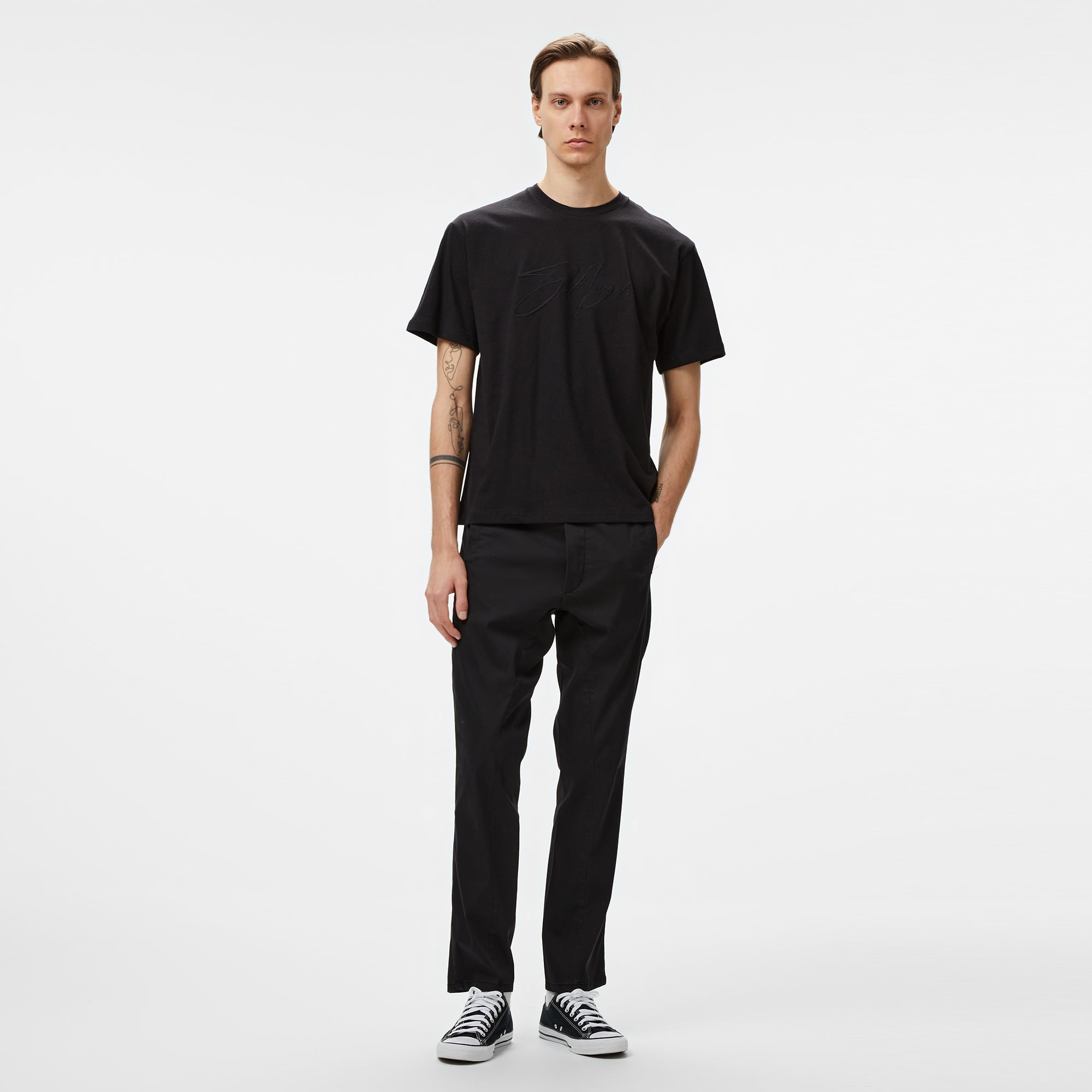 Story Of Angels Surrender Your Soul Erkek Siyah T-Shirt