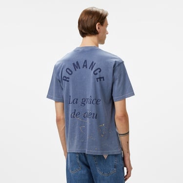  Story Of Angels Soa Romance Hand-Dye  Erkek Lacivert T-Shirt