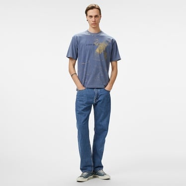  Story Of Angels Soa Romance Hand-Dye  Erkek Lacivert T-Shirt