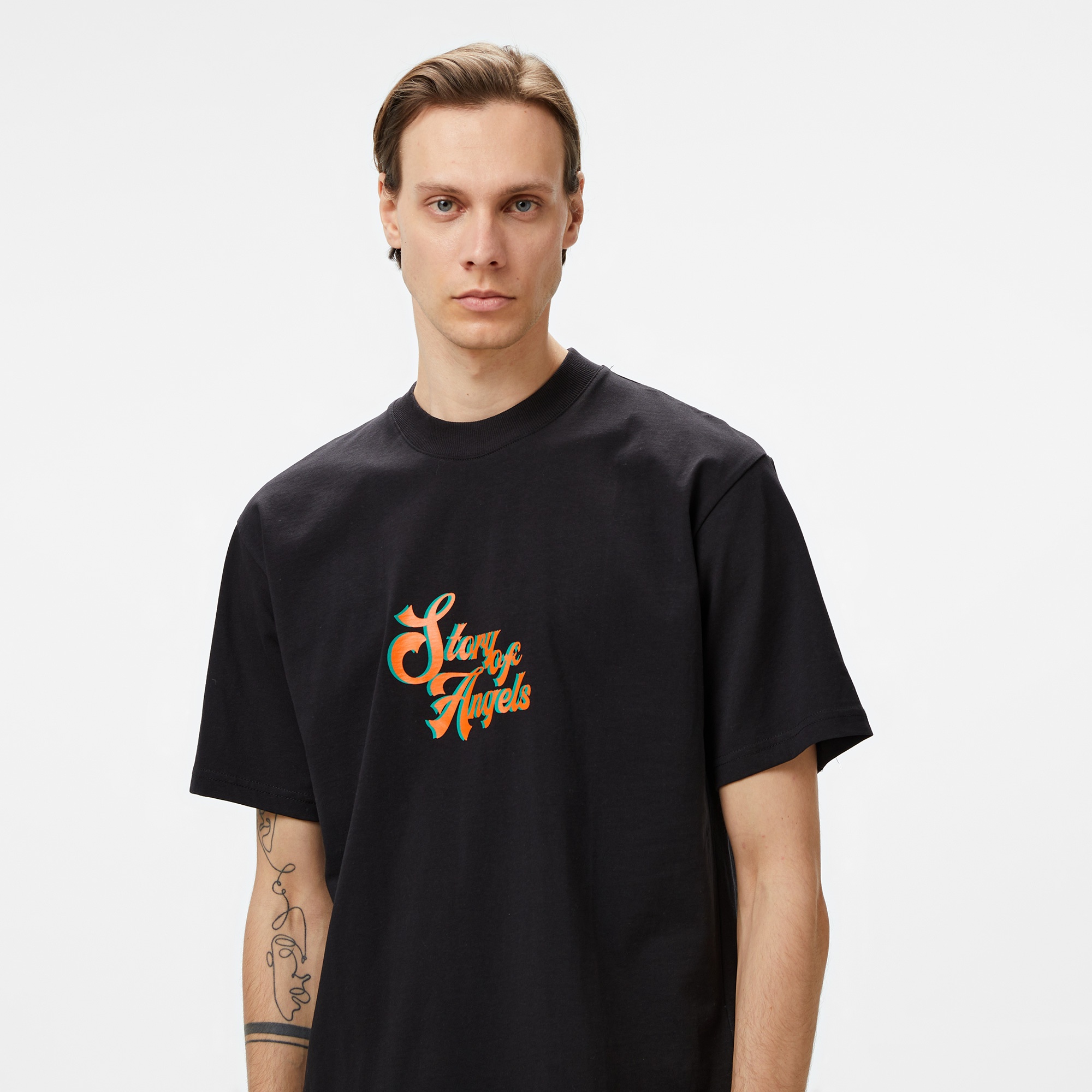 Story Of Angels Soa Ganesha Dream  Erkek Siyah T-Shirt