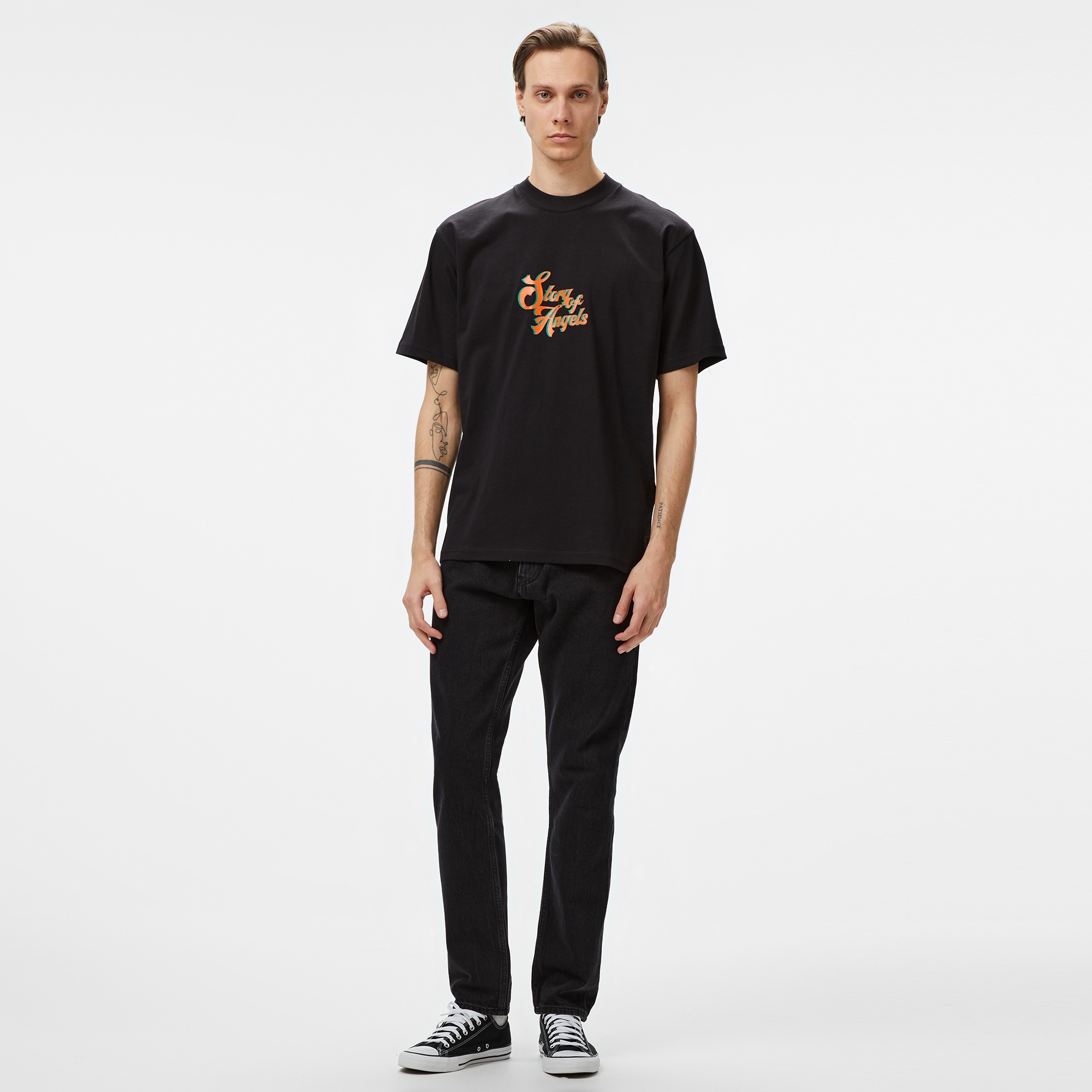 Story Of Angels Soa Ganesha Dream  Erkek Siyah T-Shirt