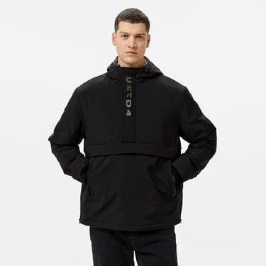  UNITED4 Erkek Siyah Mont