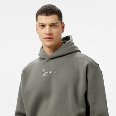  Karl Kani Small Signature Essential Os  Erkek Gri Hoodie