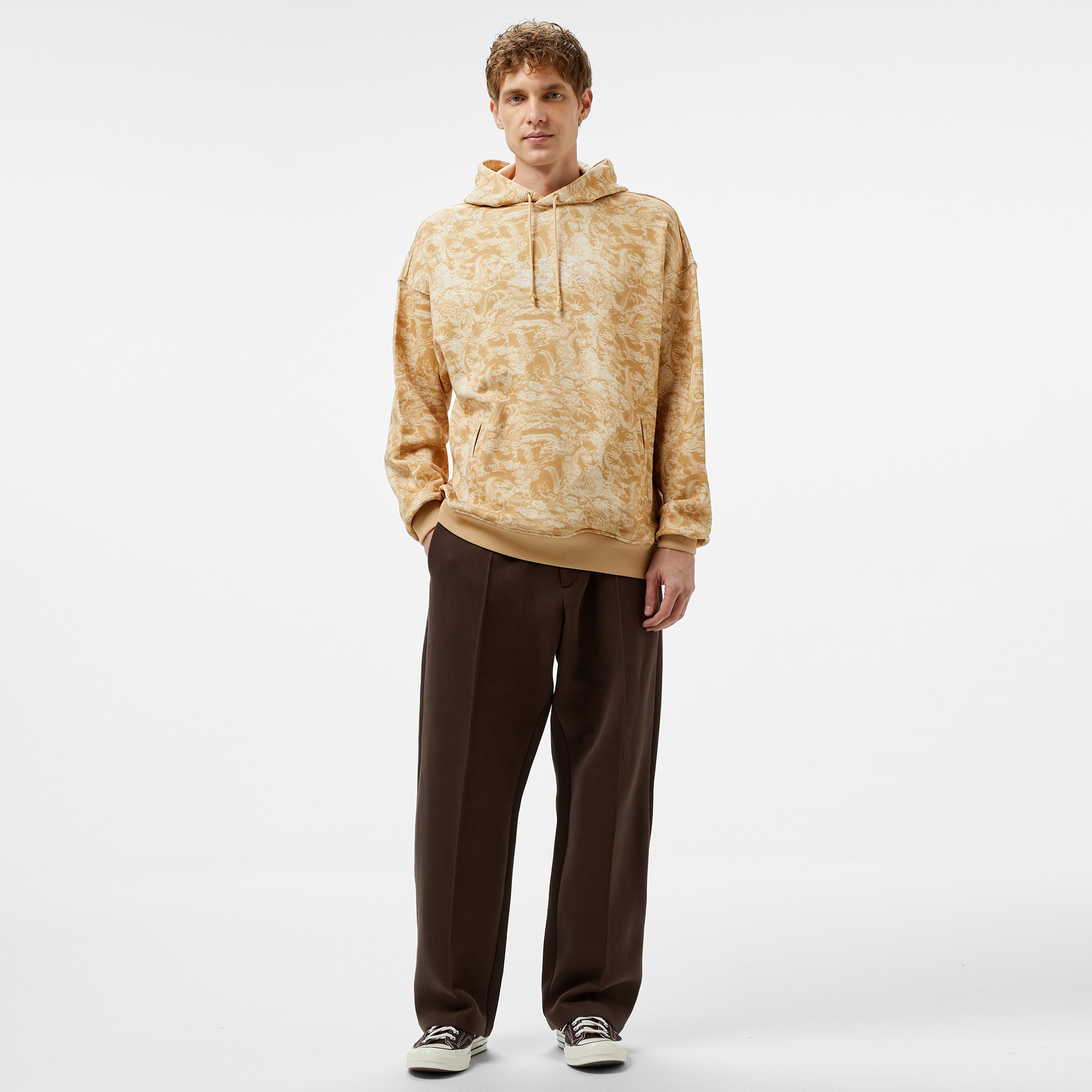 UNITED4 Erkek Krem Sweatshirt