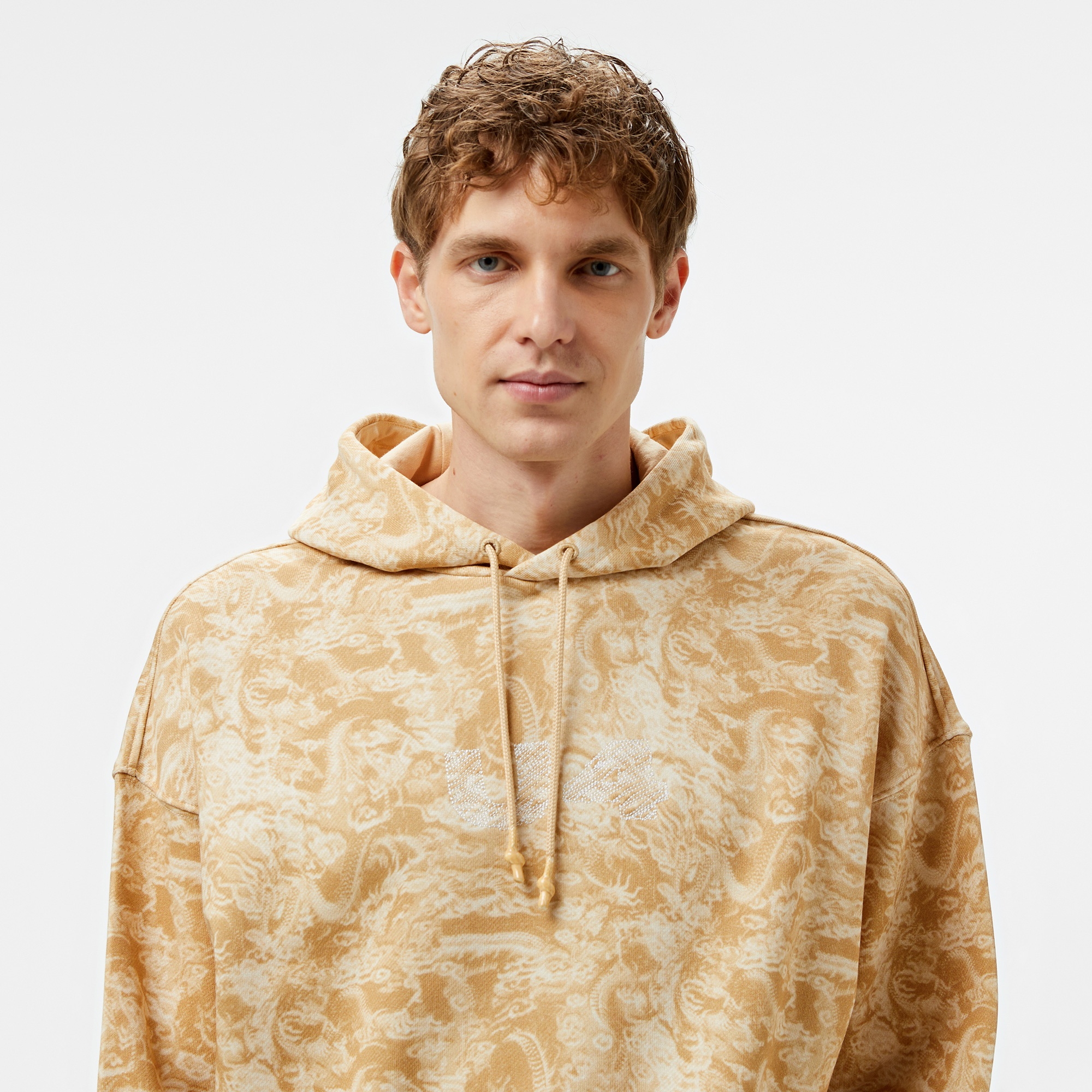 UNITED4 Erkek Krem Sweatshirt