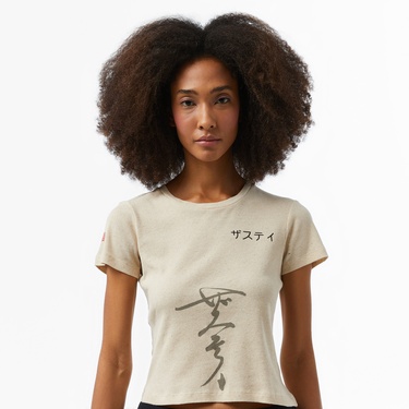  The Stay Line Tsls6Ugk08 Kadın Bej T-Shirt