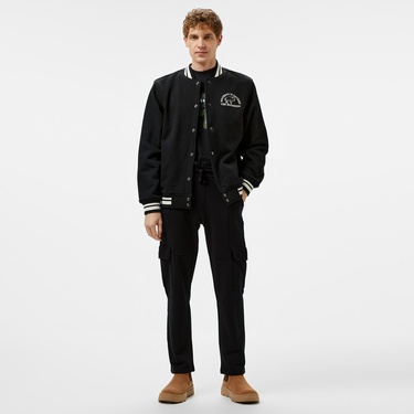  The Hundreds Team Fleece Erkek Siyah Ceket