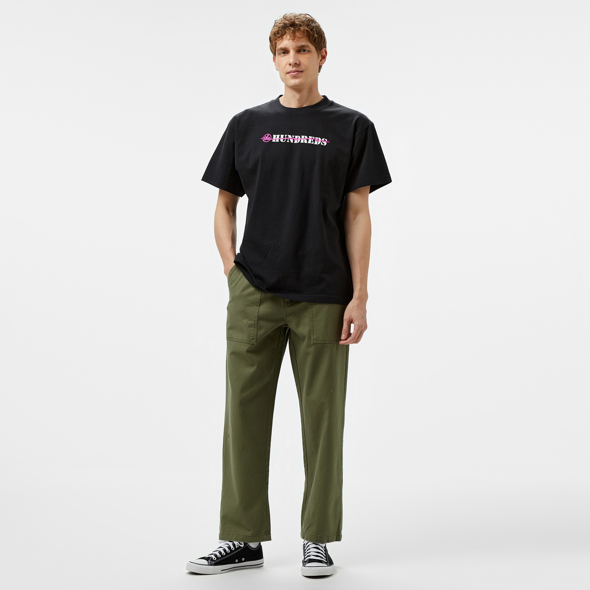 The Hundreds Where Bar Erkek Siyah T-Shirt