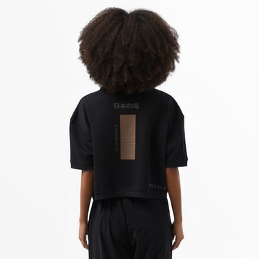  UNITED4 Kadın Siyah T-Shirt