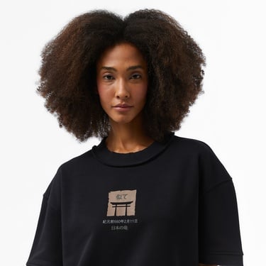  UNITED4 Kadın Siyah T-Shirt