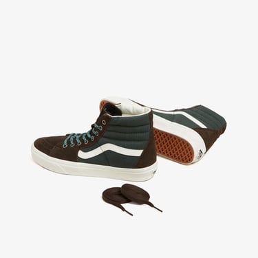  Vans Sk8-Hi Unisex Yeşil Sneaker