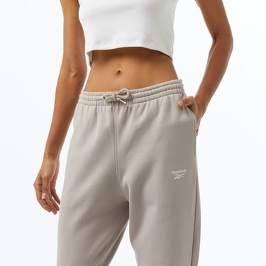  Reebok Sl Fleece Kadın Krem Günlük Eşofman Altı