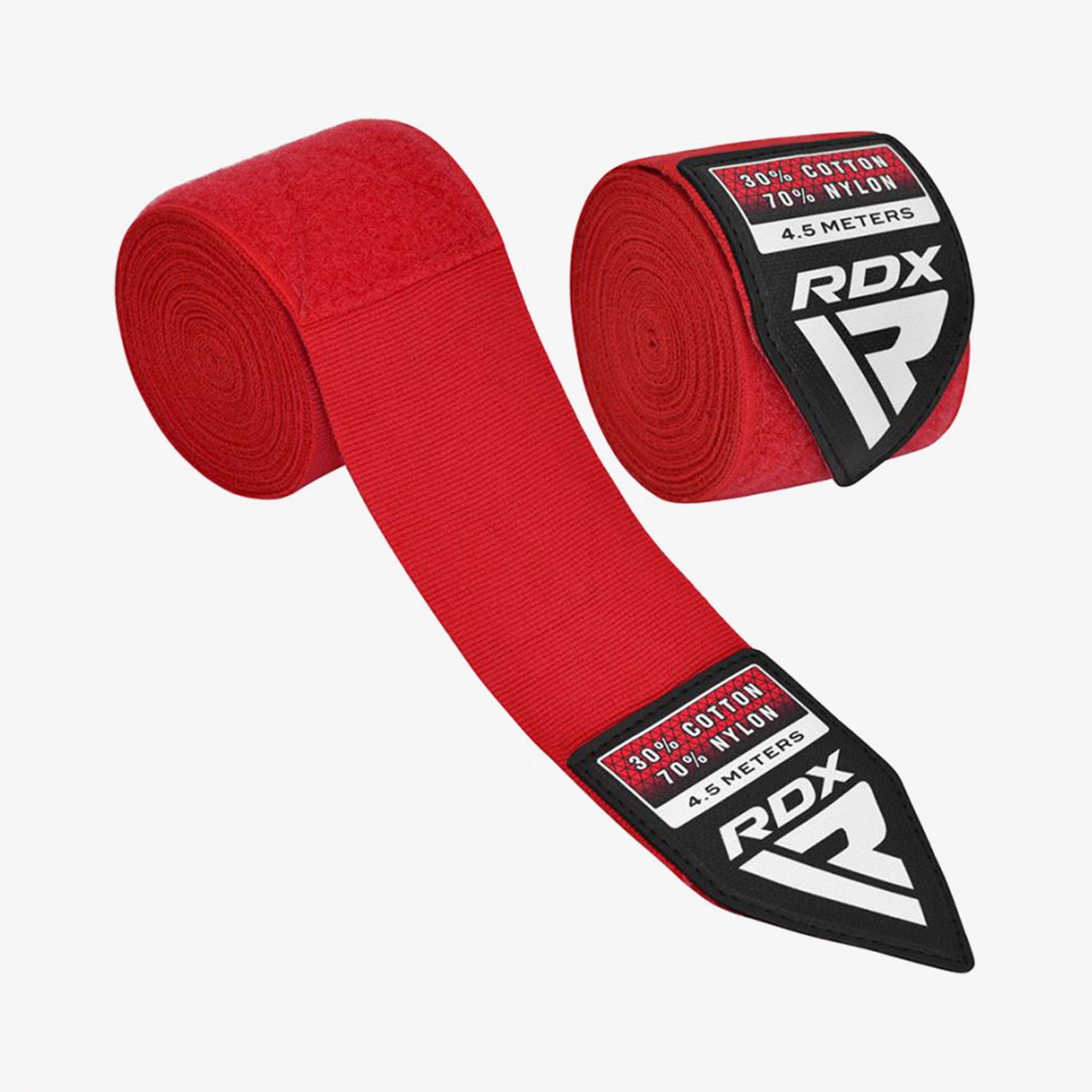 RDX Plus Unisex Kırmızı El Bandajı