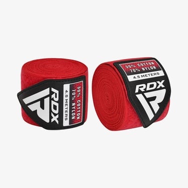  RDX Plus Unisex Kırmızı El Bandajı