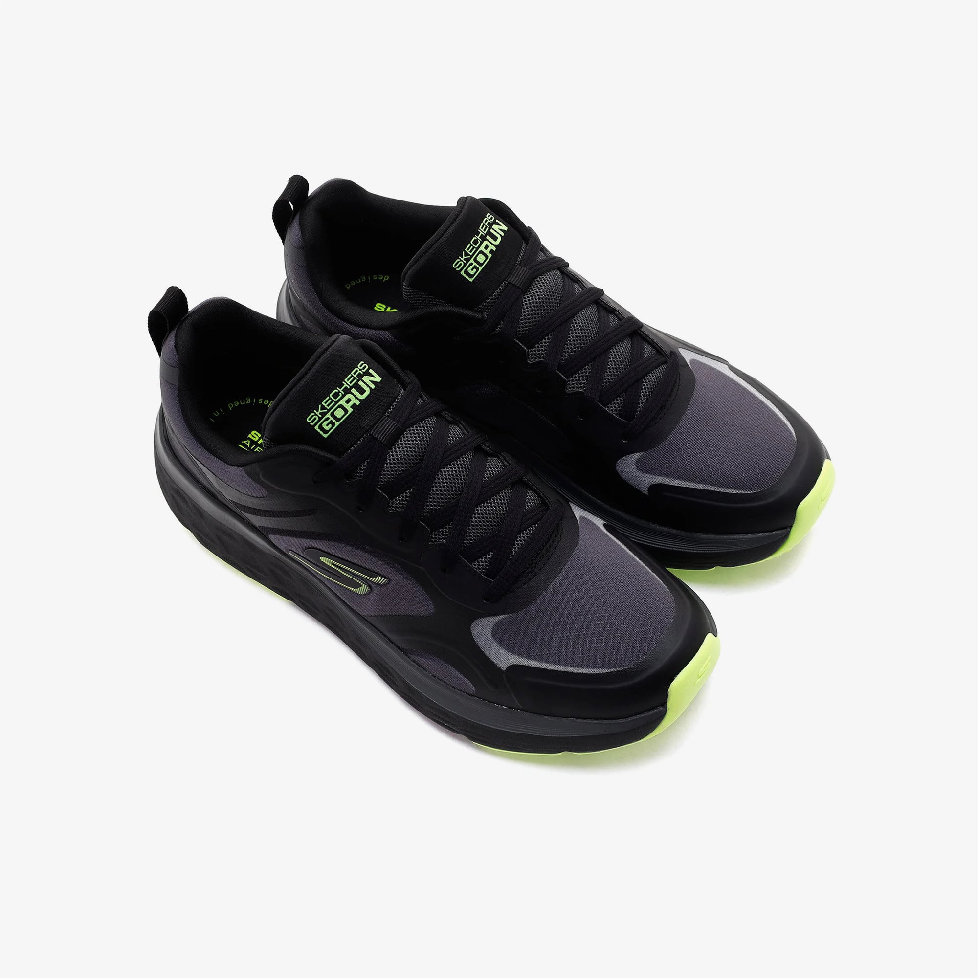 Skechers Skechers Max Cushioning Delta-Epsilon Erkek Siyah Koşu Ayakkabısı Sneaker | FashFed Siyah - 7. görsel