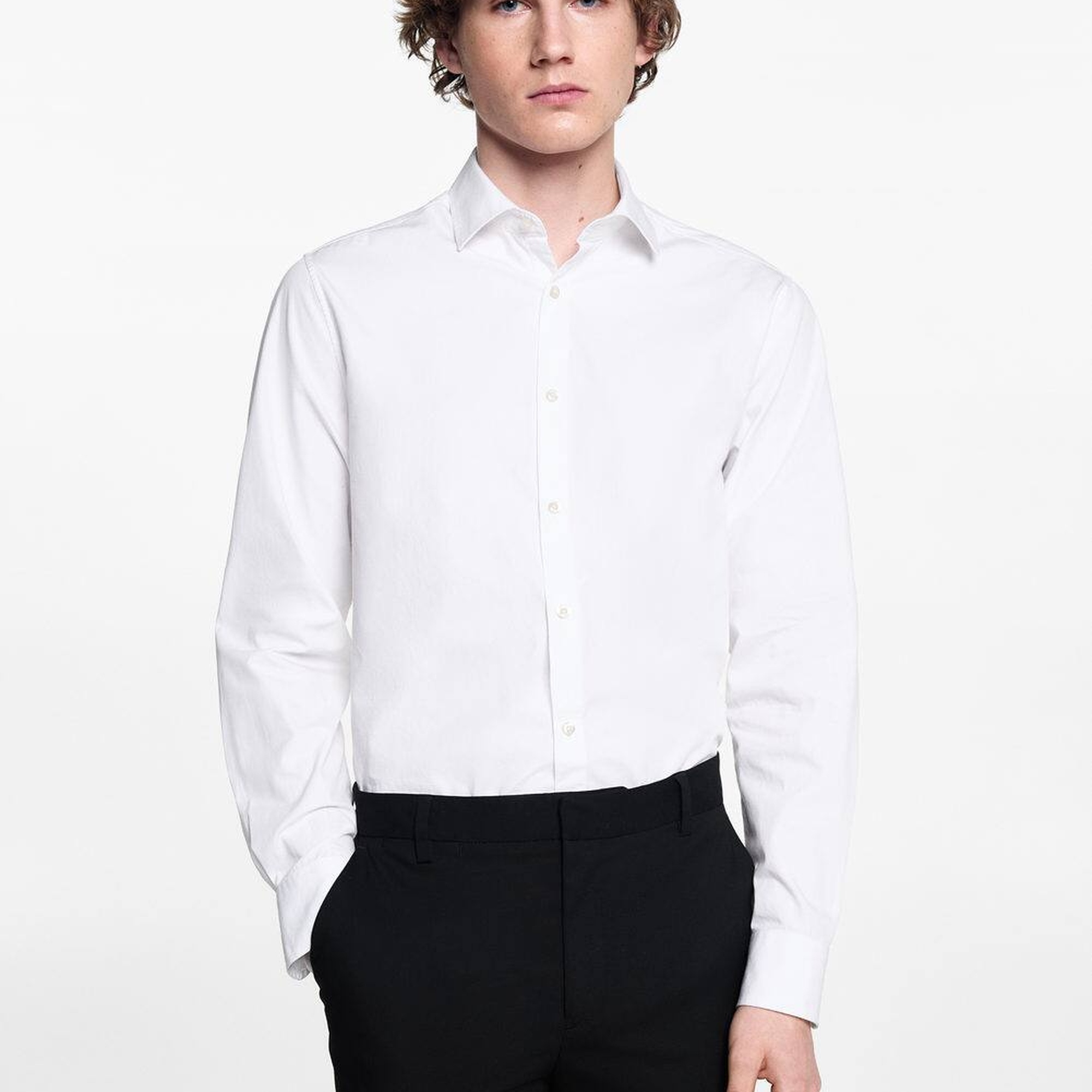 Mango Çocuk Slim Fit Pantolon Takım Siyah